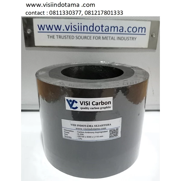 Carbon Antimony G-23A Diameter OD150xID90xL110 mm