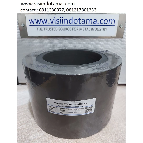 Carbon Antimony G-23A Diameter OD170xID110xL110 mm