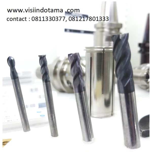 Diamond Coated Ball Endmill For Graphite